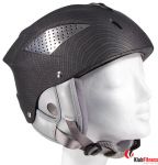 Kask narciarski snowboardowy WORKER SNOW HI-FI carbon ze słuchawkami