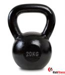 Hantla żeliwna SPARTAN KETTLEBELL 20kg czarna