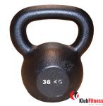 Hantla żeliwna BODYSOLID KETTLEBELL 36kg czarna