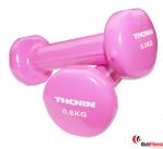 Hantla fitness THORN 0.5kg z powłoką winylowa