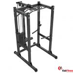 Klatka z podporami i uchwytami BARBARIANLINE BB-VP-31000 z wyciągiem 125kg