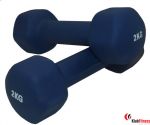 Hantla TITAN Fitness 2kg z powłoką neoprenową