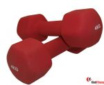 Hantla TITAN Fitness 4kg z powłoką neoprenową