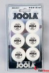 Piłeczki ping-pong JOOLA SELECT *** 6 sztuk białe