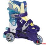 Rolki dziecięce regulowane WORKER AXT TRI SKATE, blue