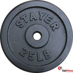 Obciążenie żeliwne STAYER SPORT 25LB średnica 29mm