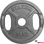 Obciążenie żeliwne olimpijskie hammertone STAYER SPORT 10kg