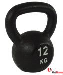 Hantla żeliwna BODYSOLID KETTLEBELL 12kg czarna