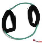 Lina do fitnessu BODYLASTICS Cuff Tube kolor: zielony