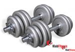 Hantle gwintowane TITAN FITNESS komplet 2x17kg