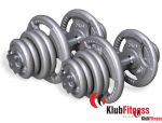 Hantle gwintowane TITAN FITNESS, komplet 2x27kg