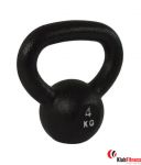 Hantla żeliwna BODYSOLID KETTLEBELL 4kg czarna